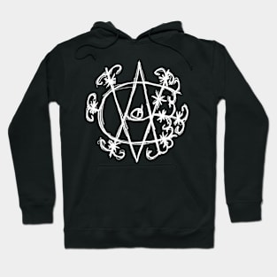 Dark and Gritty Agassou Voodoo Veve Hoodie